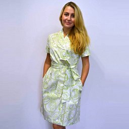 Халат ARI Принтований ківі