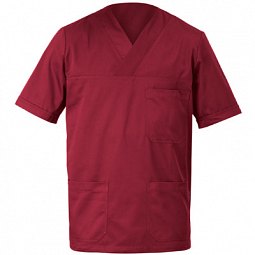 Туніка хірургічна для чоловіків CHIRURGO Бургунді