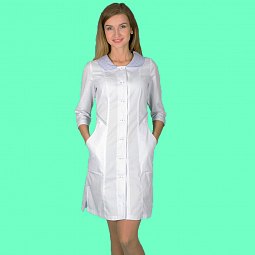 Халат "Париж" Білий