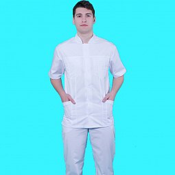 Блуза "Вальтер-стійка" Білий