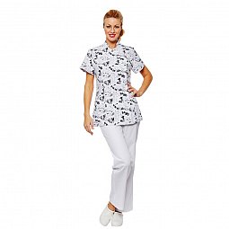 Жакет-кітель GENEVE Принт LOVE