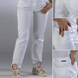 Джинси медичні Білі